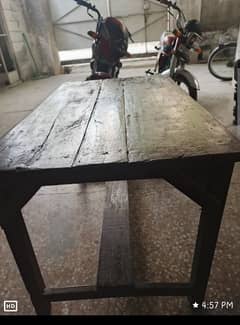 Wooden Almari 4000 - study table 2000 - wooden charpaii 4000