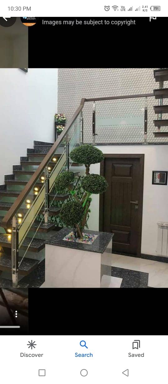 Glass railing / glass staircase / Terrace glass railing 7