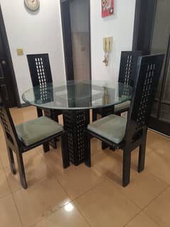 Dining table & center table 0