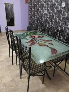 Urgent Sale 6 Chair Dining Table