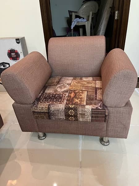 Compelete Sofa Set With 3 Table 4