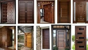 Fiber doors |Wood doors| PVc Doors|Panal Doors|Furniture| Water proof 6