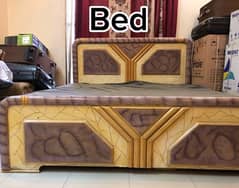 Bed , dressing table and 2 side table full set of bed room 0