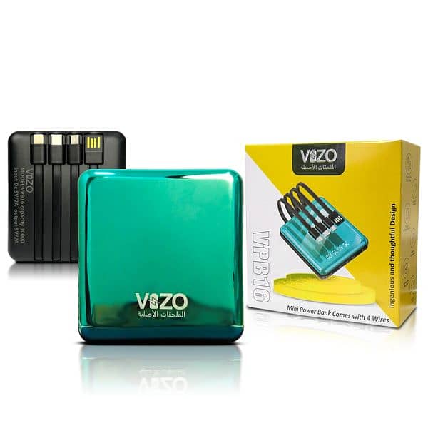 Vizo Vpb -16 Fast Powerbank For Smartphones, Speakers & Rechargeables 1