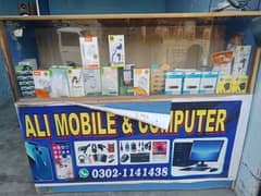 mobile shop counter