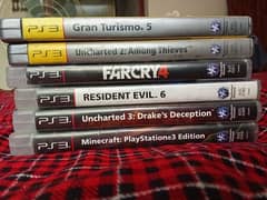 PS3 some CD only each one 1000