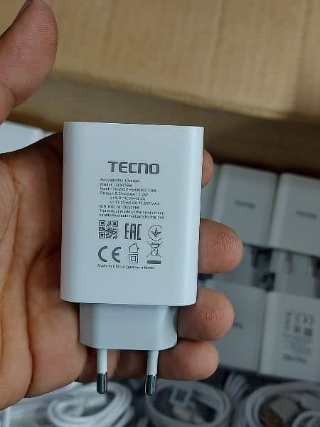 Infinix Or Tecno Original charger Available 1