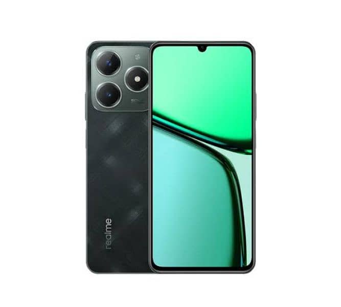 Realme c61 only box open 0