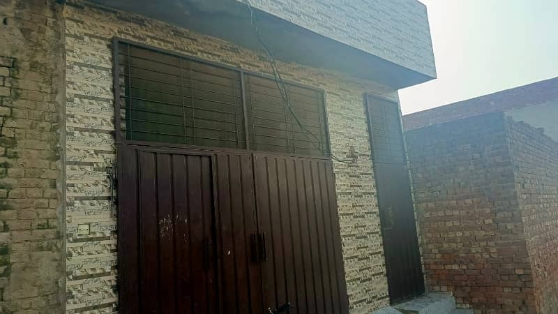 3 Marla Single Story House For Sale Sabir Choke near about allied school Punjab society Lahore. 0