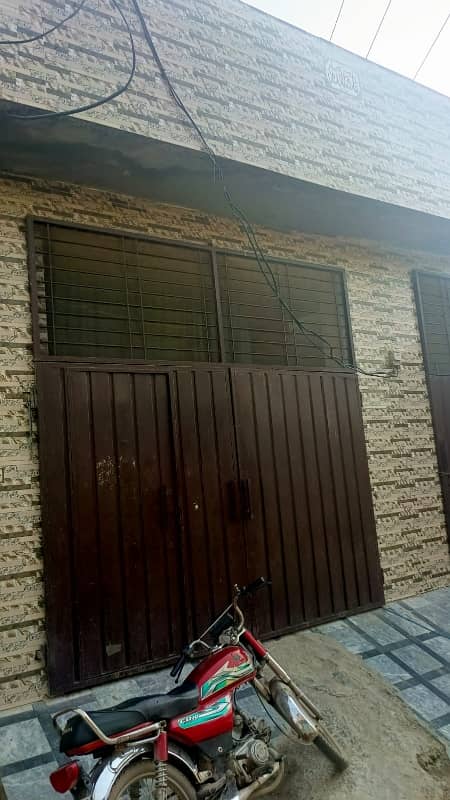 3 Marla Single Story House For Sale Sabir Choke near about allied school Punjab society Lahore. 4