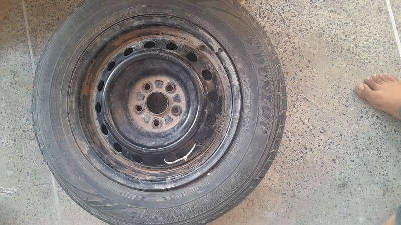 Used tyre with Rim for GLI,XLI 03339327028 0