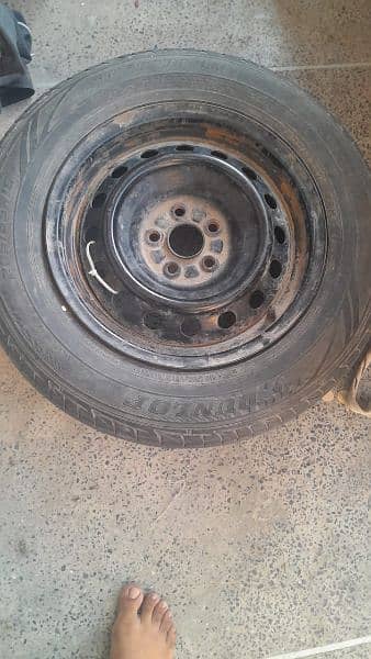 Used tyre with Rim for GLI,XLI 03339327028 1