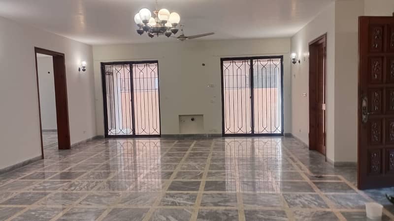 2 Kanal Lower portion Upper lock with basement 4 bed attach bath drawing dining tv lounge kitchen available for rent in DHA Phase 3 4