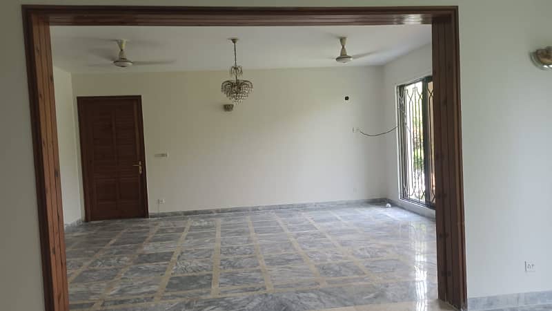 2 Kanal Lower portion Upper lock with basement 4 bed attach bath drawing dining tv lounge kitchen available for rent in DHA Phase 3 5