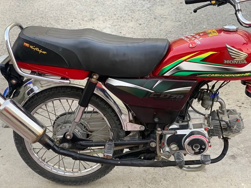 HONDA CD 70 2022  model condition 10/10 1