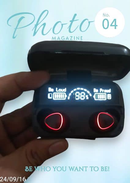 bluetooth earbuds with power bank timing 10 hours 0