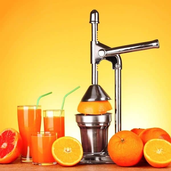 Manual Juicer, Stainless Steel Hand Press Citrus Presser With Stainle 1