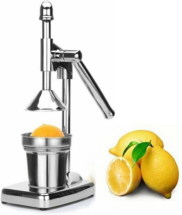 Manual Juicer, Stainless Steel Hand Press Citrus Presser With Stainle 5