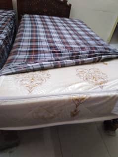 2 Mattresses new condition with Warranty