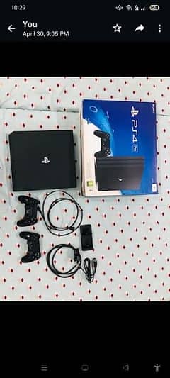 game PS4 pro 1 TB complete box 10/10