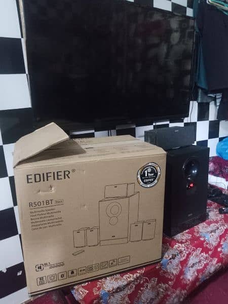 Edifier R501BT 5.1 channel home theater surround sound system 6