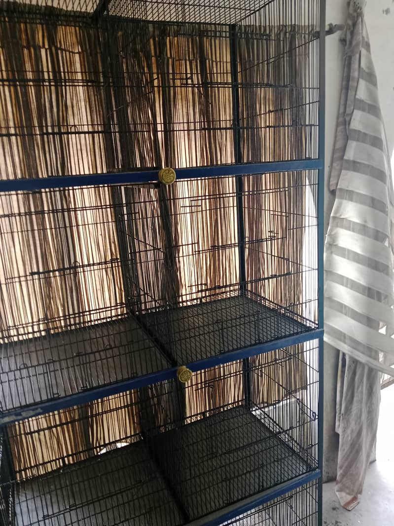 8 portion solid birds cage 3