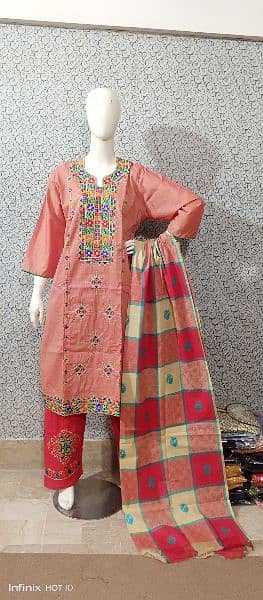 dresses cotton 2pc more design 2