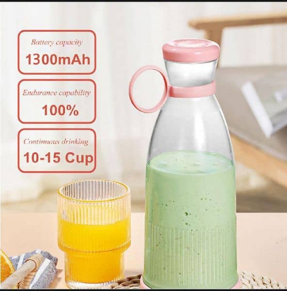 Mini Portable Electric Juicier Blender 1