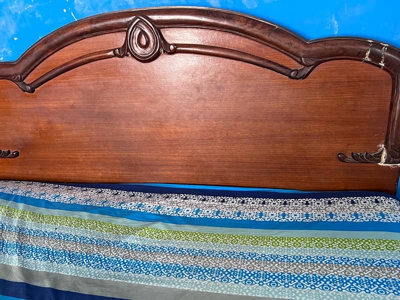 pure wooden bed(without mattress ) 2