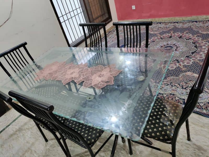 2 dining table glass top 11 chairs 4