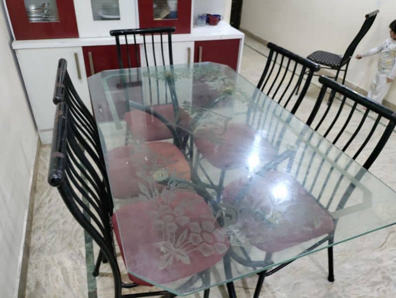 2 dining table glass top 11 chairs 6