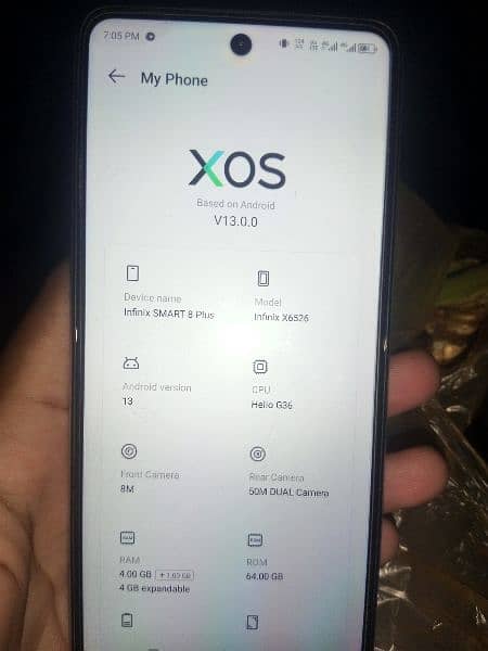 infinix smart 8 plus 64gb ram4 4