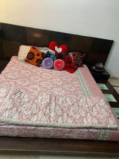 Wooden bed for sale