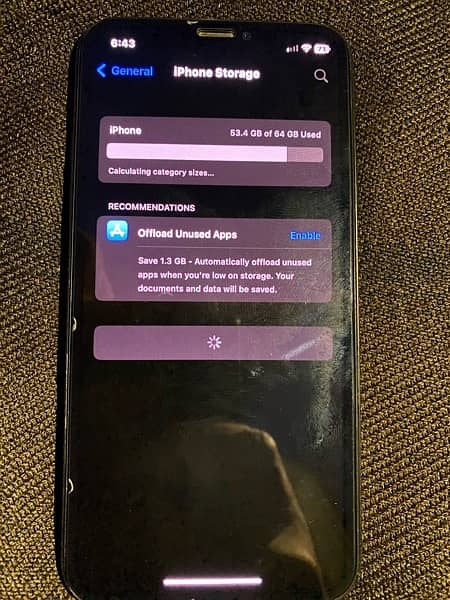 IPHONE X (64 GB} BLACK OFFICIAL PTA APPROVED LLA MODEL 5