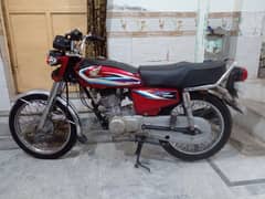 Honda 125 in good condition original document biometric mojod he