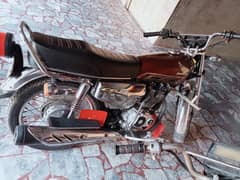 honda 125 self start model 22