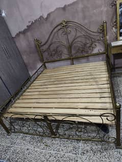 Iron Bed set with Dressing Table and Chairs