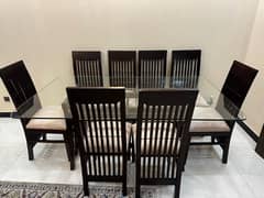 PREMIUM QUALITY 8 SEATER DINNING TABLE