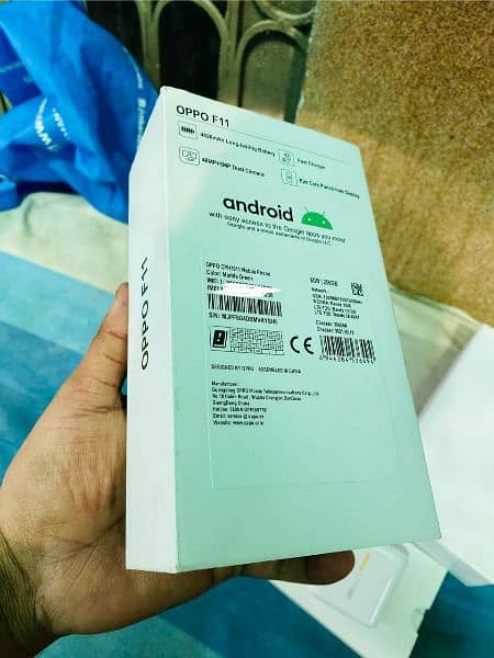 oppo f11 8/256 all ok official pta approved super fast chrge and box 5