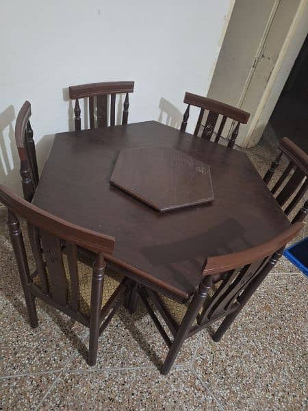 dining table with 6 chairs 1