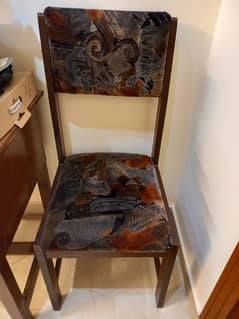 Used study table and chair for sale