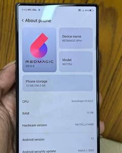 red magic 8 pro 12/256 GB 03240537819 My WhatsApp number