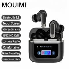 Mouimi V8 touch screen (Anc)Active noice cancelation airpods