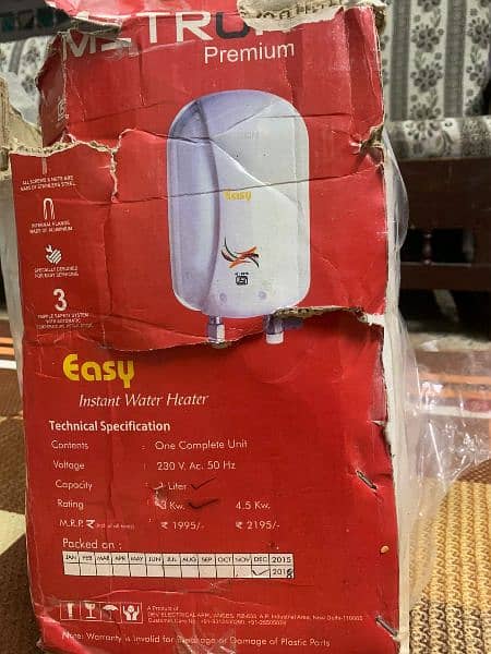 Metron Easy Electric Geyser 3