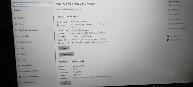 Dell latitude 5401 i7 9th Gen laptop for sale 2