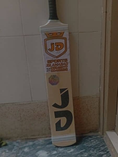 Tape Ball Bat 110% Original JD Bat In Rawalkot Wood Double Press 0