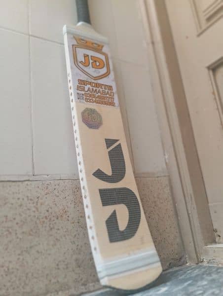 Tape Ball Bat 110% Original JD Bat In Rawalkot Wood Double Press 1