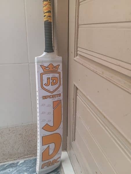 Tape Ball Bat 110% Original JD Bat In Rawalkot Wood Double Press 3