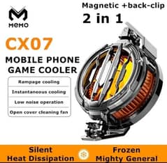 New CX07 Cell Phone Cooler Mobile Phone Magnetic Radiator Cooling Fan