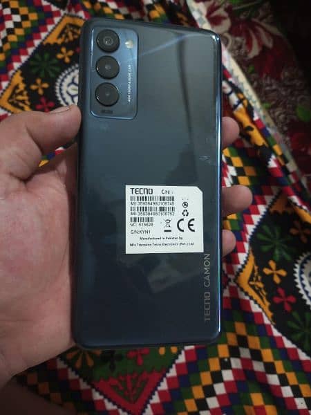 Techno camon 18t 6 /128  with box urgent sale 0342 5910817 0